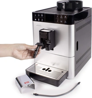 Кофемашина Melitta Caffeo F531-101 серебристый - купить недорого с доставкой в интернет-магазине