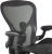 Кресло эргономичное Herman Miller Aeron C Large черный сетка с подголов. крестов. пластик - купить недорого с доставкой в интернет-магазине