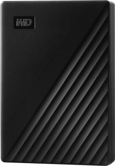 Жесткий диск WD USB3.2 Gen1 4TB WDBPKJ0040BBK-WESN My Passport 2.5" черный - купить недорого с доставкой в интернет-магазине