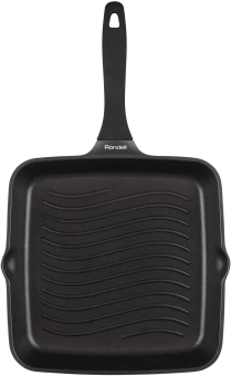 Сковорода-гриль Rondell Royal Blue RDA-1546 квадратная 28см покрытие: Eclipse HB ручка несъемная (без крышки) синий - купить недорого с доставкой в интернет-магазине