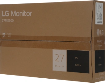 Монитор LG 27" 27MS500-B черный IPS LED 16:9 HDMI матовая 1000:1 250cd 178гр/178гр 1920x1080 100Hz FHD 3.5кг - купить недорого с доставкой в интернет-магазине
