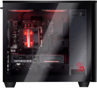 ПК Bloody BD-PC CBH76T1 MT i5 13400F (2.5) 16Gb SSD1Tb RTX5060 8Gb Windows 11 Home 64 GbitEth 650W черный (RUS) (2153467) - купить недорого с доставкой в интернет-магазине