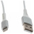 Кабель Cactus CS-LG.USB.A-1 USB (m)-Lightning (m) 1м белый блистер - купить недорого с доставкой в интернет-магазине