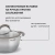 Кастрюля Rondell Balance RDS-754 2.8л. d=20см (с крышкой) стальной - цена, купить или заказать с доставкой в интернет-магазине Кастрюля Rondell Balance RDS-754 2.8л. d=20см (с крышкой) стальной - купить недорого с доставкой в интернет-магазине