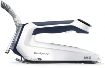 Парогенератор Braun CareStyle 7 IS7282BL 2700Вт синий/белый - купить недорого с доставкой в интернет-магазине