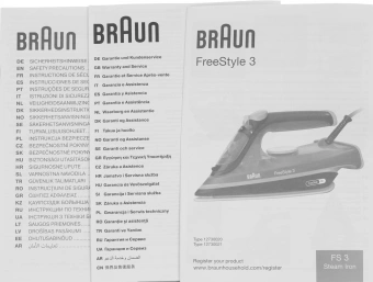 Утюг Braun FI3144BL 2400Вт голубой/белый - купить недорого с доставкой в интернет-магазине