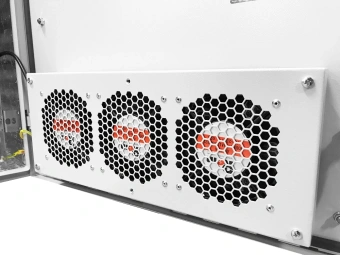 Шкаф коммутационный ЦМО (ШТВ-НН-12.6.5-4ААА-Т1) настенный 12U 620x530мм пер.дв.металл несъемн.бок.пан. 150кг серый 58кг 120град. 600мм уличный всепогодный с вентилятором с нагревателем укомплектованный - купить недорого с доставкой в интернет-магазине