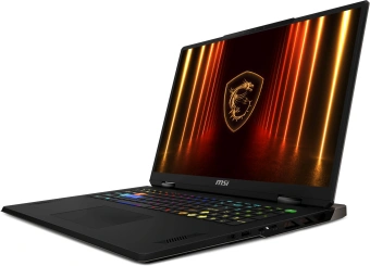 Ноутбук MSI Vector 18 HX AI A2XWHG-899XRU Ultra 9 285HX 64Gb SSD1Tb NVIDIA GeForce RTX5070Ti 12Gb 18" IPS QHD+ (2560x1600) FreeDOS grey space WiFi BT Cam (9S7-1824B4-899) - купить недорого с доставкой в интернет-магазине