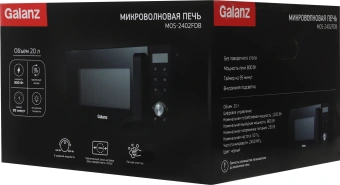 Микроволновая Печь Galanz MOS-2402FDB 20л. 800Вт черный - купить недорого с доставкой в интернет-магазине
