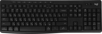 Клавиатура + мышь Logitech MK370 клав:черный мышь:черный/черный USB беспроводная BT Multimedia (920-012082) - купить недорого с доставкой в интернет-магазине