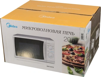 Микроволновая Печь Midea MM720CFB 20л. 700Вт белый - купить недорого с доставкой в интернет-магазине