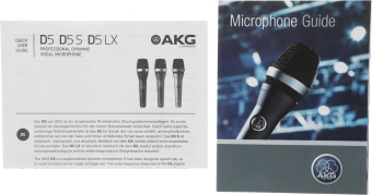 Микрофон проводной AKG D5S черный - купить недорого с доставкой в интернет-магазине