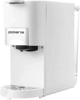 Кофеварка эспрессо Polaris PCM 2020 3-in-1 1450Вт белый - купить недорого с доставкой в интернет-магазине