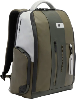 Рюкзак мужской Piquadro Urban CA7165UB00/VEGR хаки натур.кожа - купить недорого с доставкой в интернет-магазине