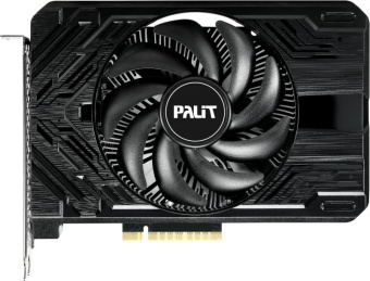 Видеокарта Palit PCI-E 4.0 RTX4060 STORMX NVIDIA GeForce RTX 4060 8Gb 128bit GDDR6 1830/17000 HDMIx1 DPx3 HDCP Ret - купить недорого с доставкой в интернет-магазине