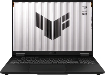 Ноутбук Asus TUF Gaming F16 FX608JHI-TU216 Core i5 14450HX 16Gb SSD512Gb NVIDIA GeForce RTX5050 8Gb 16" IPS WUXGA (1920x1200) без ОС grey WiFi BT Cam (90NR0NA1-M00BJ0) - купить недорого с доставкой в интернет-магазине