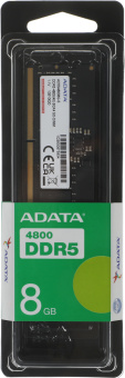 Память DDR5 8GB 4800MHz A-Data AD5S48008G-S RTL PC4-38400 CL40 SO-DIMM 262-pin 1.1В single rank Ret - купить недорого с доставкой в интернет-магазине
