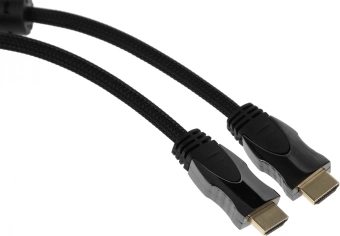 Кабель аудио HDMI (m)/HDMI (m) 5м. феррит.кольца позолоч.конт. - купить недорого с доставкой в интернет-магазине
