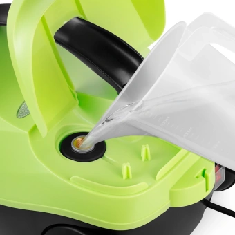 Пароочиститель напольный Kitfort КТ-9186 2000Вт салатовый/черный - купить недорого с доставкой в интернет-магазине