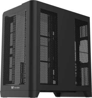 Корпус Thermaltake View 390 Air черный без БП E-ATX 2x120mm 2xUSB3.0 1xUSB3.1 audio bott PSU - купить недорого с доставкой в интернет-магазине