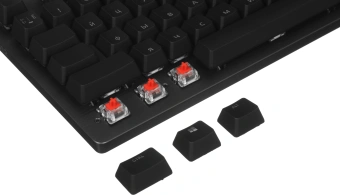 Клавиатура Logitech G512 Carbon Red Linear механическая черный USB Multimedia for gamer LED (920-009374) - купить недорого с доставкой в интернет-магазине