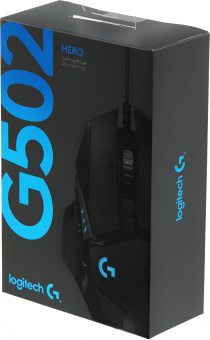 Мышь Logitech G502 Hero черный оптическая 25600dpi USB2.0 9but (910-005469/910-005471) - купить недорого с доставкой в интернет-магазине