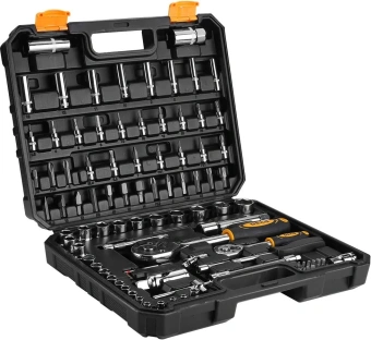 Набор инструментов Deko DKAT94 94 предмета (жесткий кейс) - купить недорого с доставкой в интернет-магазине