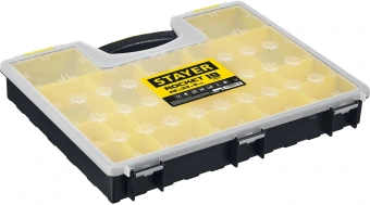 Органайзер Stayer 2-38032_z01 19отд. черный - купить недорого с доставкой в интернет-магазине