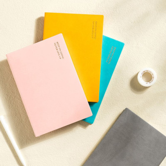 Блокнот Deli EN135LGREY A5 210х143мм искусст. кожа 80л линейка мягкая обложка серый - купить недорого с доставкой в интернет-магазине