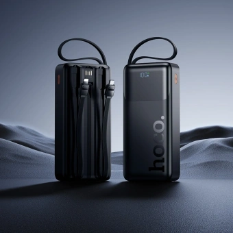 Мобильный аккумулятор Hoco J156A Founder 20000mAh 22.5W 3A черный (62284) - купить недорого с доставкой в интернет-магазине