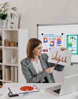 Доска магнитно-маркерная Silwerhof лак белый 90x120см алюминиевая рама - купить недорого с доставкой в интернет-магазине