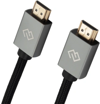 Кабель аудио-видео Digma HDMI (m)/HDMI (m) 3м. феррит.кольца позолоч.конт. черный (D-HDMI-2FF-V2.0-3M) - купить недорого с доставкой в интернет-магазине