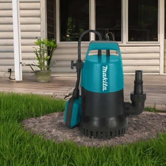 Насос дренажный Makita PF0300 300Вт 8400л/час центробежный - купить недорого с доставкой в интернет-магазине