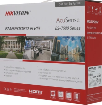 Видеорегистратор Hikvision DS-7608NXI-K2(E) - купить недорого с доставкой в интернет-магазине