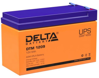Батарея для ИБП Delta DTM 1209 12В 9Ач - купить недорого с доставкой в интернет-магазине