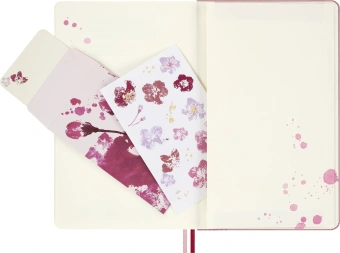 Блокнот Moleskine LIMITED EDITION САКУРА LESU09QP062 Large 130х210мм обложка текстиль 176стр. нелинованный твердая обложка розовый 2026 - купить недорого с доставкой в интернет-магазине