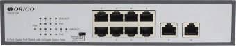 Коммутатор Origo OS2210P/120W OS2210P/120W/A1A (L2+) 10x1Гбит/с 8PoE+ 120W неуправляемый - купить недорого с доставкой в интернет-магазине