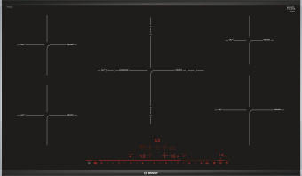 Индукционная варочная поверхность Bosch Serie 8 PIV975DC1E черный - цена, купить или заказать с доставкой в интернет-магазине Индукционная варочная поверхность Bosch Serie 8 PIV975DC1E черный - купить недорого с доставкой в интернет-магазине