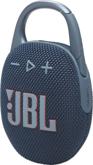 Колонка порт. JBL Clip 5 синий 7W Mono BT 10м 1400mAh (JBLCLIP5BLU) - купить недорого с доставкой в интернет-магазине