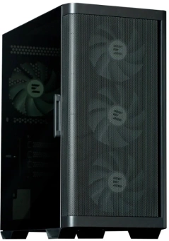 Корпус Zalman M4 черный без БП mATX 4x120mm 2x140mm 1xUSB2.0 2xUSB3.0 audio bott PSU - купить недорого с доставкой в интернет-магазине