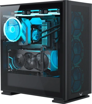 Корпус Formula Air Power G5 EX черный без БП ATX 5x120mm 3x140mm 2xUSB3.0 audio bott PSU - купить недорого с доставкой в интернет-магазине