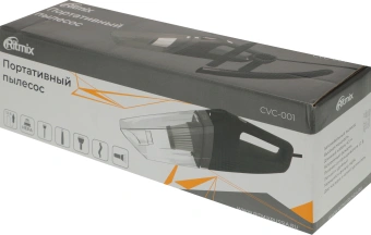 Пылесос Автомобильный Ritmix CVC-001 черный 120Вт - купить недорого с доставкой в интернет-магазине