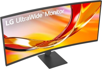 Монитор LG 34" UltraWide 34U640B-B черный VA LED 21:9 HDMI матовая HAS 300cd 178гр/178гр 3440x1440 144Hz FreeSync Premium DP UW USB 7.7кг - купить недорого с доставкой в интернет-магазине