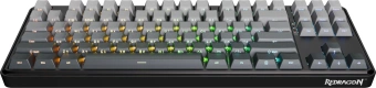 Клавиатура Redragon Star Blade Pro механическая черный/серый USB беспроводная BT/Radio for gamer LED (72653) кабель 1.5м - купить недорого с доставкой в интернет-магазине