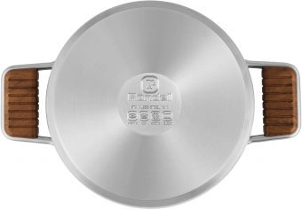 Кастрюля Rondell Fjord RDS-1792 5.2л. d=24см (с крышкой) стальной - купить недорого с доставкой в интернет-магазине