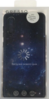 Чехол (клип-кейс) Gresso для Samsung Galaxy A02 Meridian черный (GR17AAAE8921) - купить недорого с доставкой в интернет-магазине