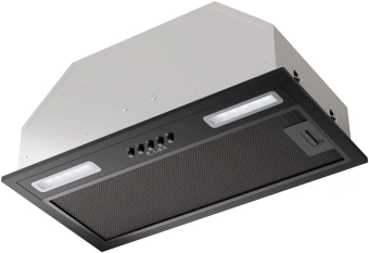 Вытяжка встраиваемая Lex Hyper 600 Inverter BBL черный управление: кнопочное (1 мотор) - купить недорого с доставкой в интернет-магазине