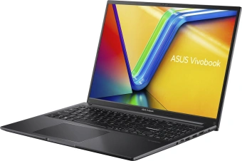 Ноутбук Asus VivoBook 16 F1605VA-WS74 Core i7 1355U 16Gb SSD512Gb Intel Iris Xe graphics 16" IPS WUXGA (1920x1200) Windows 11 Home black WiFi BT Cam (90NB10N3-M01AV0) - купить недорого с доставкой в интернет-магазине