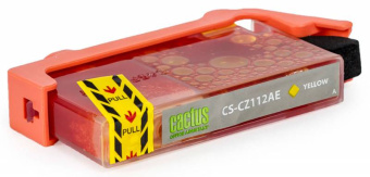 Картридж струйный Cactus CS-CZ112AE №655 желтый (14.6мл) для HP DJ IA 3525/5525/4525 - купить недорого с доставкой в интернет-магазине