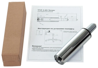Газлифт Бюрократ NNZ A-60 CH NNZ A-60 CHROME хром для офис.кресла 50мм - купить недорого с доставкой в интернет-магазине